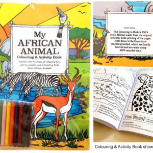 African Animal Colouring & Activity Book