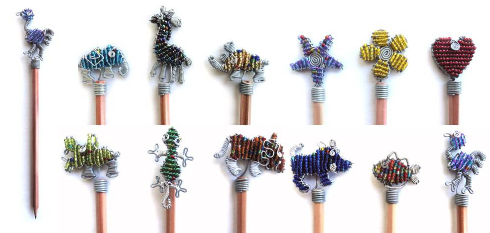 Beaded Pencils