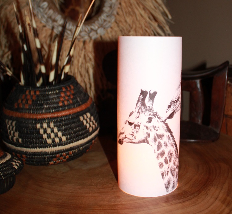 Candle Shade Giraffe Assorted