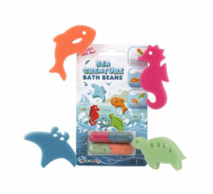 Sea Creatures Bath Beans