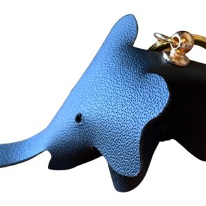 Elephant Genuine Leather Keyring